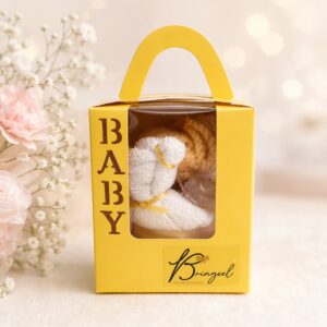 Baby Bringsel Geschenkset in gelb