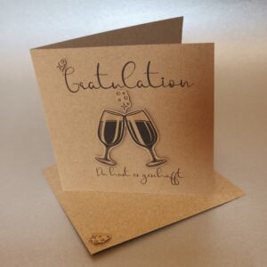 Glückwunschkarte Gratulation