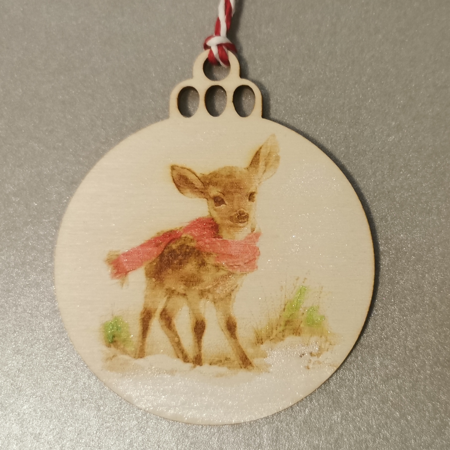 Weihnachtsornamente Set: Weihnachtskugeln als tolle Dekoration