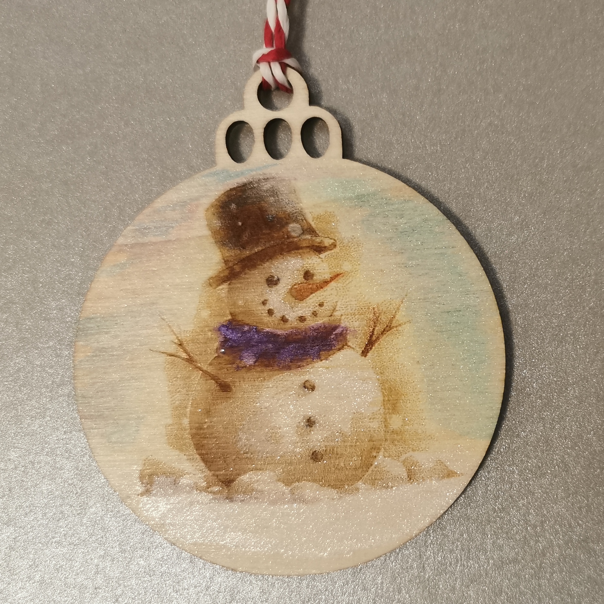 Weihnachtsornamente Set: Weihnachtskugeln als tolle Dekoration